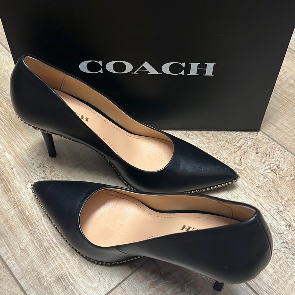 Coach - Waverly Leather Pumped